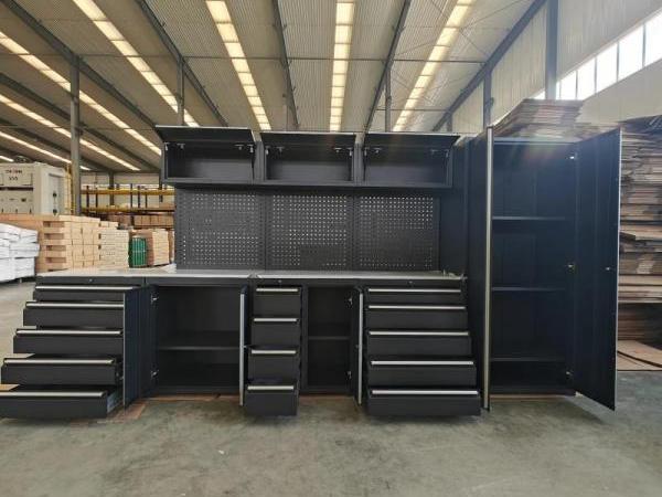 Galvanized Garage Cabinet combination
