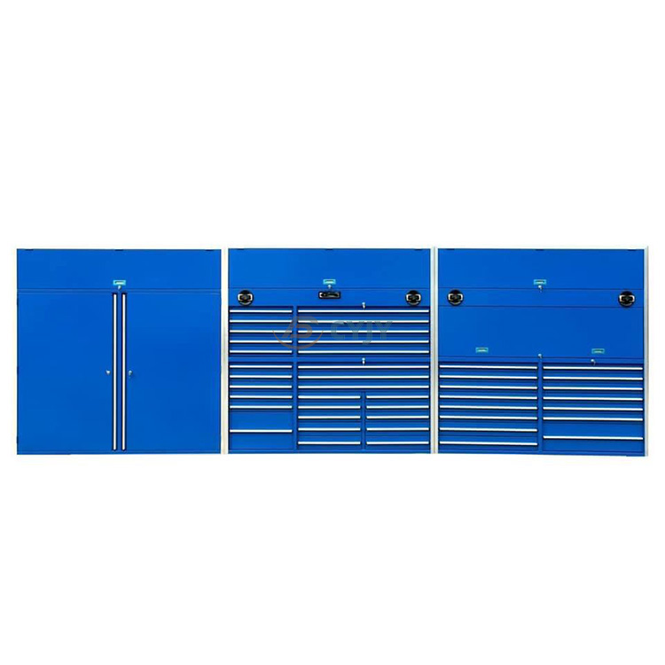 Blue Garage Cabinet deducto