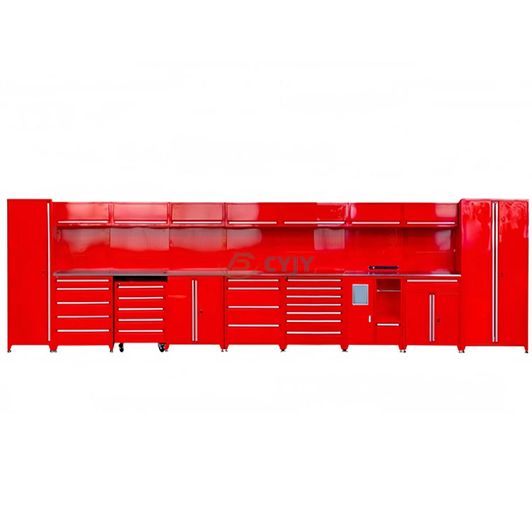 Red tool Garage scrinium